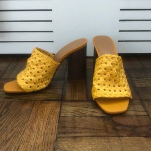 Zara block heel size 38